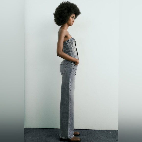 New Zara TRF Strapless Jumpsuit - 8197/284 - Picture 10 of 10